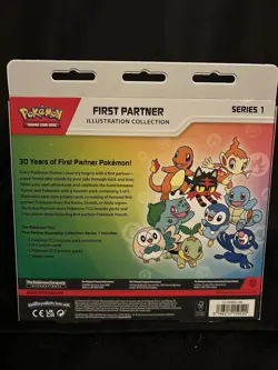 Pokemon TCG First Partner Illustration Collection Series 1 Box - Image 2