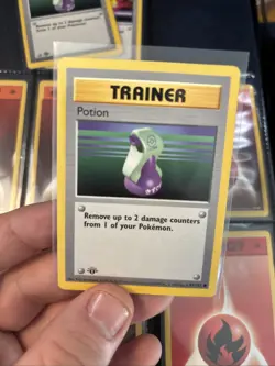 potion 94/102 base set 1st edition pokemon 1999 tcg - Image 1