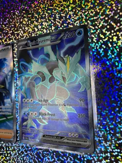 Pokemon TCG Full Art: Surging Sparks 218/191 Black Kyurem ex; 218/197 Geeta - Image 4
