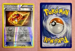 Fossil Excavation Kit | 101/124 | Fates Collide | Pokemon | Reverse Holo | LP - Image 3