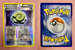 Helix Fossil Omanyte | 102/124 | Fates Collide | Pokemon | Reverse Holo | LP - Image 3