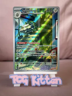 Ferrothorn 209/182 - Illustration Rare - Paradox Rift - Pokemon - TCGKITTEN - Image 1