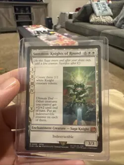 Summon: Knights Of Round - Magic The Gathering Final Fantasy 0036 Mythic - Image 1