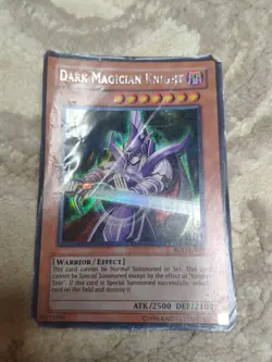 Dark Magician Knight ROD-EN001 Prismatic Secret Rare Heavy Play Yugioh - Image 1