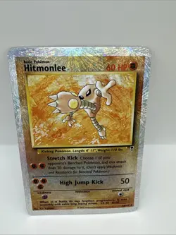 Hitmonlee 13/110 Legendary Collection 2002 Reverse Holo Pokemon Card TCG - LP - Image 1