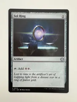Sol Ring MTG Magic the Gathering Card NM Near Mint LCC - Image 1
