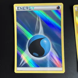 POKEMON HOLO 3 X ENERGY CARD BUNDLE FIRE WATER LIGHTING 2013 - Image 2