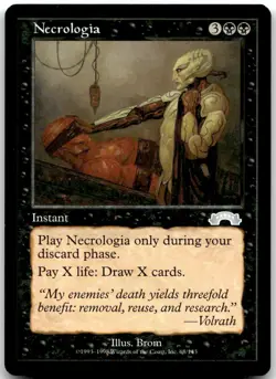 MTG Necrologia Exodus EXO #68 uncommon LP BUY 2, GET 1 FREE! - Image 1