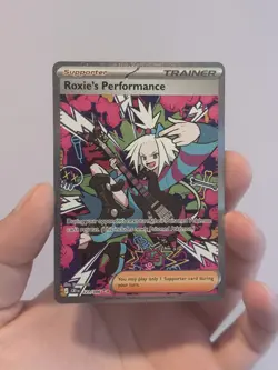 Roxie's Performance SIR 121/86 Pokemon Chaos Rising NM/M - Image 1