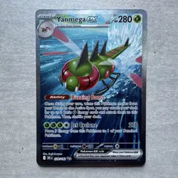 Pokemon TCG Yanmega ex SIR Full Art Holo Sv10: Destined Rivals 228/182 HP 280 - Image 1