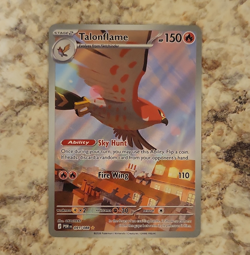 Nintendo Pokemon Talonflame POR Holo Fire Regular 091/088 OKACHEKE - Image 1