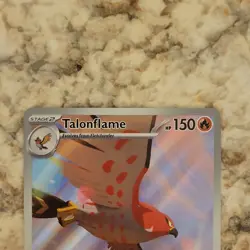 Nintendo Pokemon Talonflame POR Holo Fire Regular 091/088 OKACHEKE - Image 2