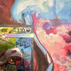 Mega Scrafty EX Full Art Holo Rare ASC 285/217 English 330 HP - Image 3