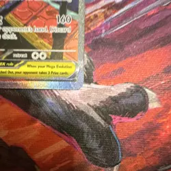 Mega Scrafty EX Full Art Holo Rare ASC 285/217 English 330 HP - Image 4