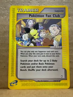 Pokemon Fan Club 130/147 Aquapolis Regular - Image 1