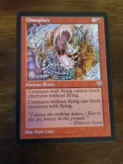 ** Chaosphere x1 **, LP, Mirage, see photos, WOTC MTG - Image 1