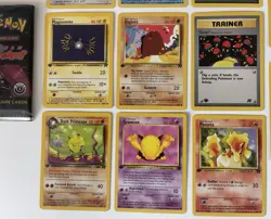 Pokemon Team Rocket Booster Pack 1st Edition (opened) - Image 3