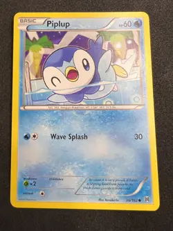 Piplup 36/162 Common BREAKthrough Pokemon 2015 - Image 1