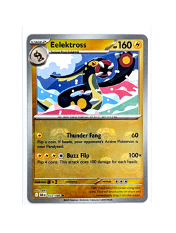 Eelektross 032/086 Uncommon Master Ball Holo Black Bolt POKEMON TCG BLK EN NM/M - Image 1