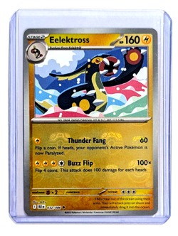 Eelektross 032/086 Uncommon Master Ball Holo Black Bolt POKEMON TCG BLK EN NM/M - Image 3