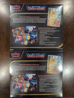 Pokemon TCG Chaos Rising - Pokemon Center Elite Trainer Box x2 - New And Sealed - Image 3