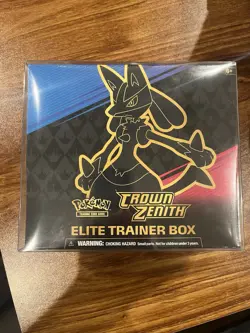 Pokemon Crown Zenith Elite Trainer Box ETB w/ Protective Case - Image 1