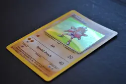 Hitmonchan #7 / 102 Base Set Holo - NM/LP - Pokemon 1999 TCG WOTC Vintage - Image 5