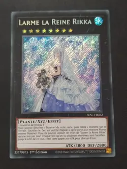 Yu-Gi-Oh ! - Larme la Reine Rikka - SESL-FR022 - Secret Rare - Image 1