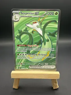 Pokemon - Serperior ex - 156/086 - SV Black Bolt - Full Art Card - Image 1