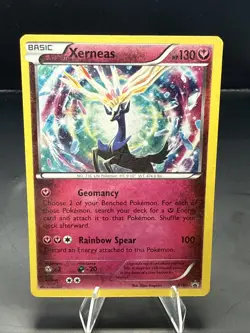 Pokemon TCG Xerneas XY05 Pokemon Promo Card 2014 - Image 1