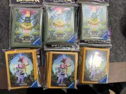 ​6set Disney Lorcana Official Card Sleeves Toy Story Little Green Men Japan - Image 1