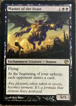 x1 MtG Master of the Feast JOU 75/165 Single Card - Image 1