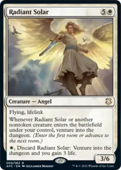 Radiant Solar Normal R Commander: Adventures in the Forgotten Realms 9 NM - Image 1