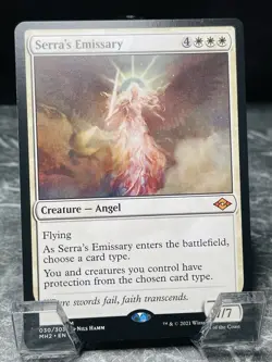 Serra's Emissary Modern Horizons 2 Magic The Gathering NM English - Image 1