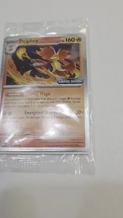 Delphox 013/086 Stamped Promo SEALED Chaos Rising Pokemon Card From BestBuy - Image 2