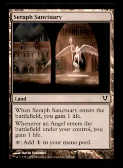 MTG Seraph Sanctuary LP Light Play Avacyn Restored [3762] - Image 1