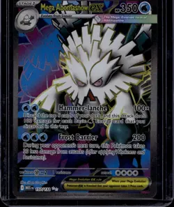 Mega Abomasnow ex 157/132 Ultra Rare Mega Evolution Pokemon Near Mint A790 - Image 1