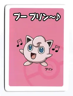 POKEMON JAPANESE OLD MAID DECK JIGGLYPUFF NEAR MINT - Image 1
