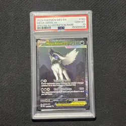 2025 Pokemon Mega Evolution #180/132 Mega Absol Special Illustration Rare PSA 10 - Image 1