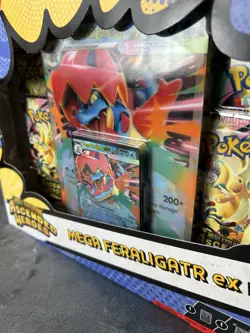 Pokemon TCG: Mega Evolution Ascended Heroes Mega Feraligatr Ex Box New & Sealed - Image 2