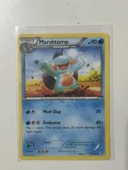MARSHTOMP 34/160 UNCOMMON XY PRIMAL CLASH POKEMON LIGHTLY PLAYED FAST DISPATCH - Image 1