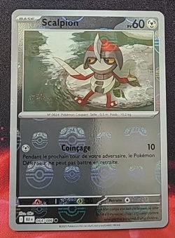 Pokemon Scalpion 064/086 Masterball 10.5 Foudre Noire - Francais Fr - Image 1