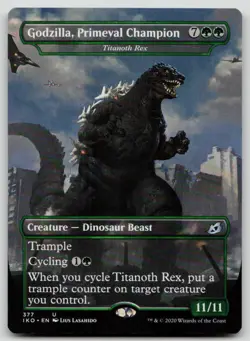 Godzilla, Primeval Champion - Titanoth Rex U Ikoria: Lair of Behemoths 377 NM - Image 1