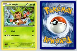 Chespin 8/162 Common BREAKthrough Pokemon Near Mint - Image 3