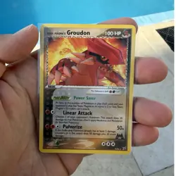 Pokemon TCG Team Magma's Groudon 9/95 Team Magma vs Team Aqua 100 HP - Image 1