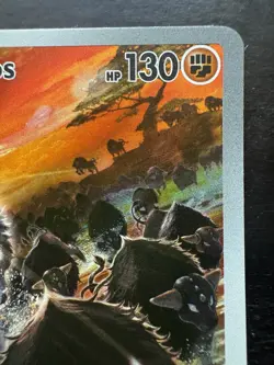 Pokemon Paldean Tauros 218/193 Illustration Rare SV02: Paldea Evolved (NM) - Image 3