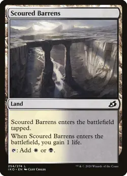 Scoured Barrens [Ikoria: Lair of Behemoths] Magic MTG - Image 1