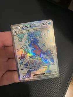 Garchomp ex 219/182 SV04 Paradox Rift Pokemon Ultra Rare Full Art Holo English - Image 2
