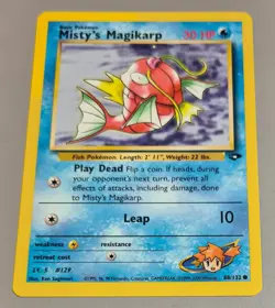 Misty's Magikarp # 88/132 Common Gym Challenge 2000 Pokemon EN N.Mi-Mint Vintage - Image 1