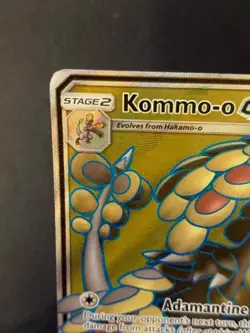 Kommo-o GX (Full Art) 141/145 Holo Ultra Rare Guardians Rising Pokemon NM - Image 2